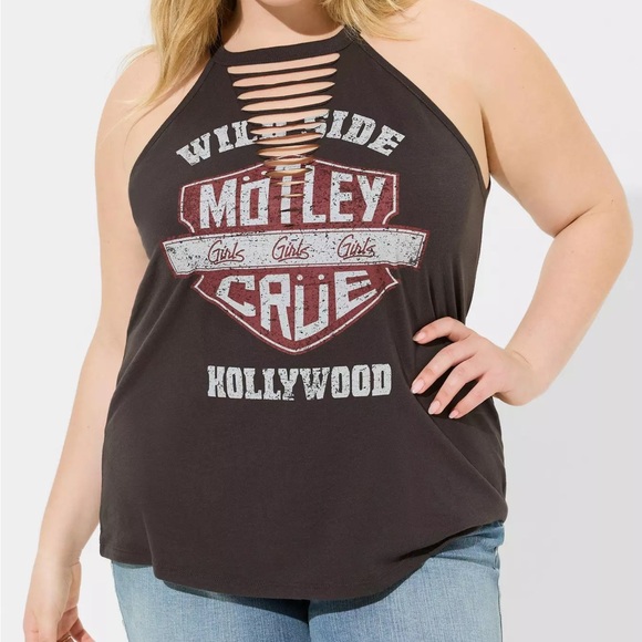 Torrid: Motley Crue Cotton Slash Tank - Picture 1 of 8